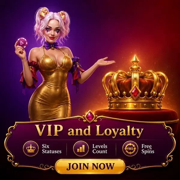 Anfitriona presentando corona de lealtad VIP en el programa exclusivo de NV Casino
